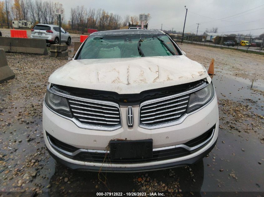 2017 LINCOLN MKX RESERVE - 2LMPJ8LR2HBL17924