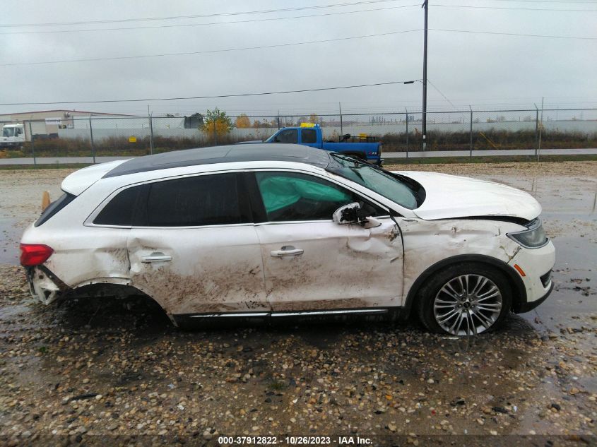 2017 LINCOLN MKX RESERVE - 2LMPJ8LR2HBL17924