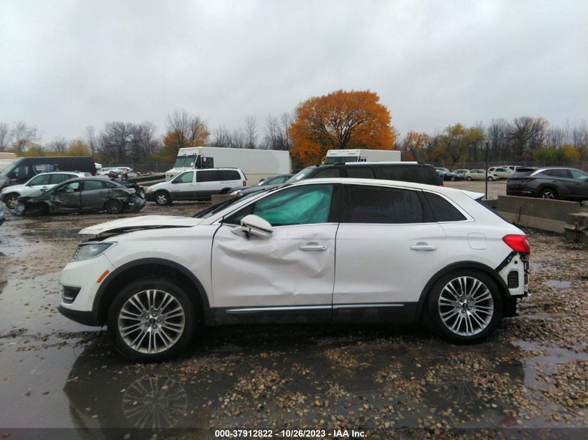 2017 LINCOLN MKX RESERVE - 2LMPJ8LR2HBL17924