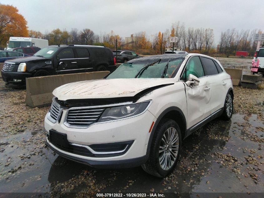 2017 LINCOLN MKX RESERVE - 2LMPJ8LR2HBL17924