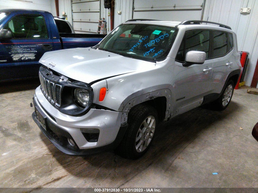 VIN ZACNJDBB4MPM20673 2021 JEEP RENEGADE LATITUDE