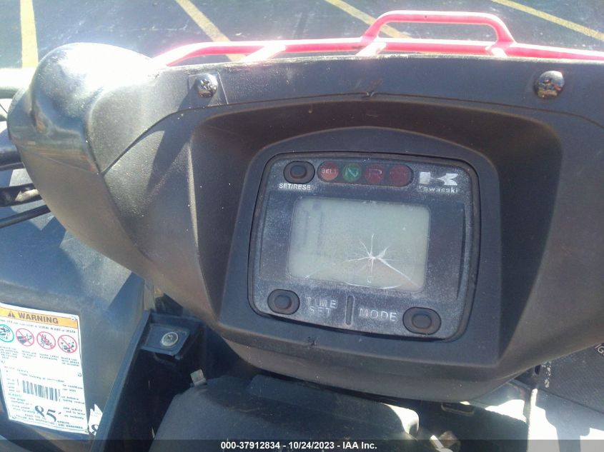 2008 KAWASAKI KVF650 D JKAVFED118B521355