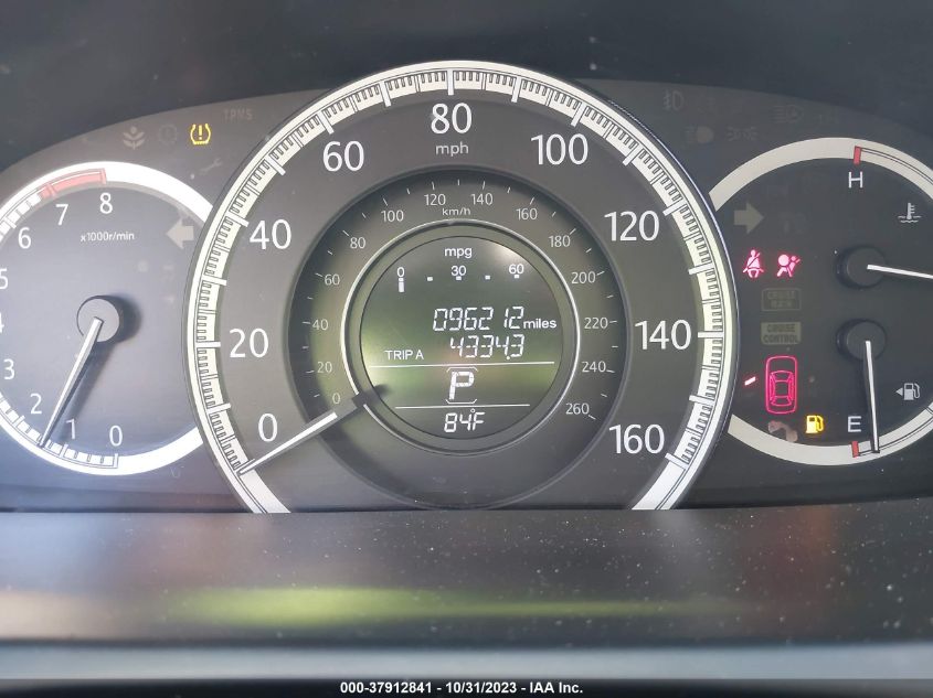 2015 HONDA ACCORD SEDAN EX-L - 1HGCR2F81FA057274