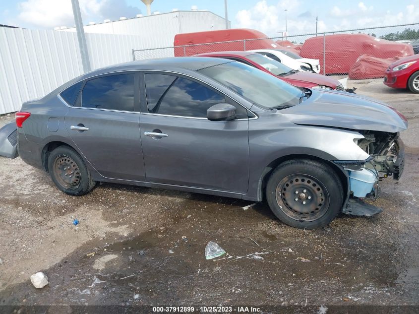 2016 NISSAN SENTRA S - 3N1AB7APXGY288289