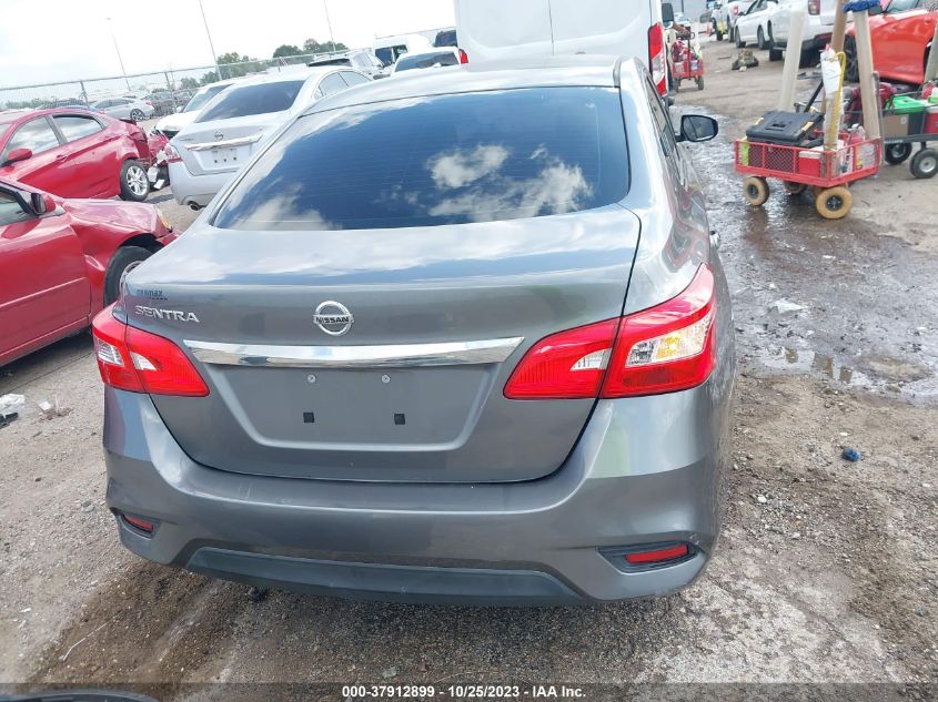 2016 NISSAN SENTRA S - 3N1AB7APXGY288289