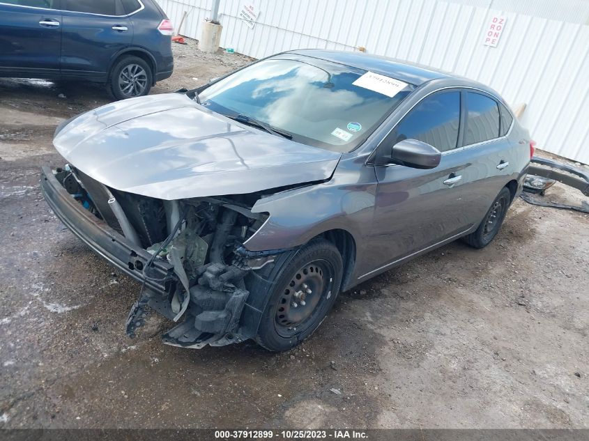 2016 NISSAN SENTRA S - 3N1AB7APXGY288289