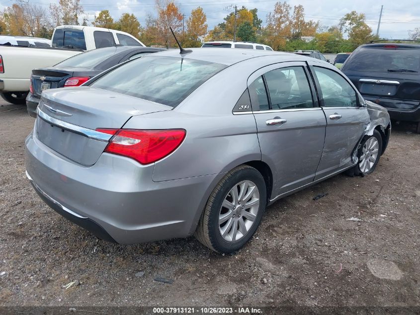 2013 CHRYSLER 200 LIMITED - 1C3CCBCG0DN651599