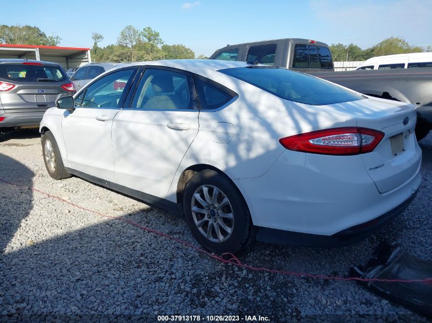 2016 FORD FUSION S - 3FA6P0G72GR323894