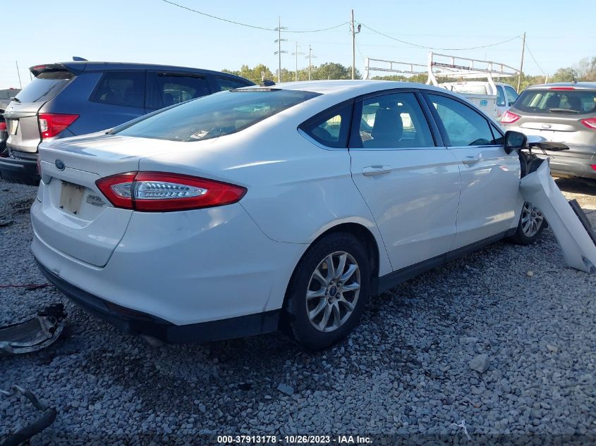 2016 FORD FUSION S - 3FA6P0G72GR323894