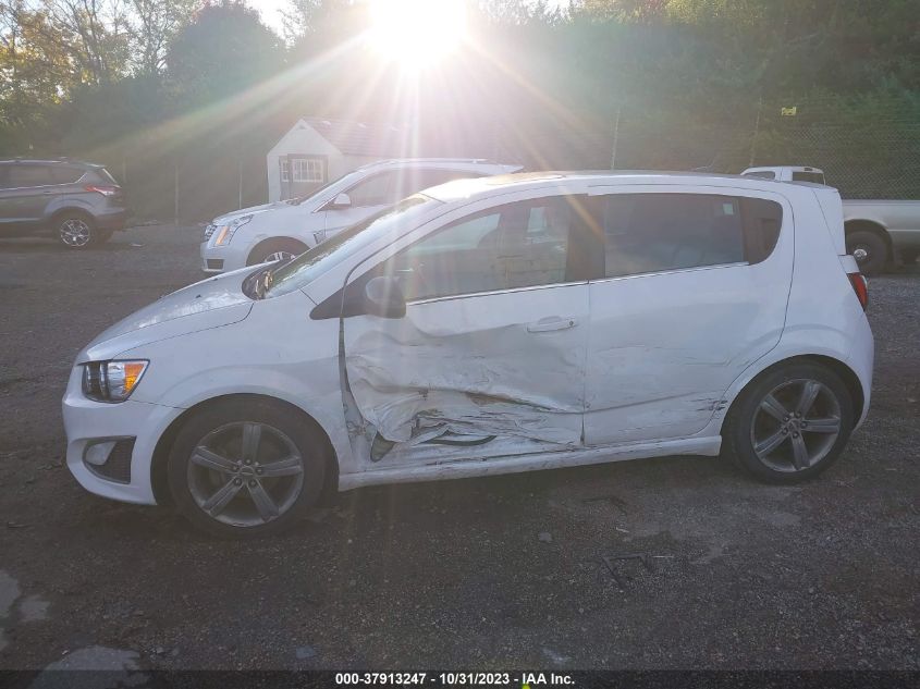 2013 CHEVROLET SONIC RS - 1G1JG6SB8D4211164