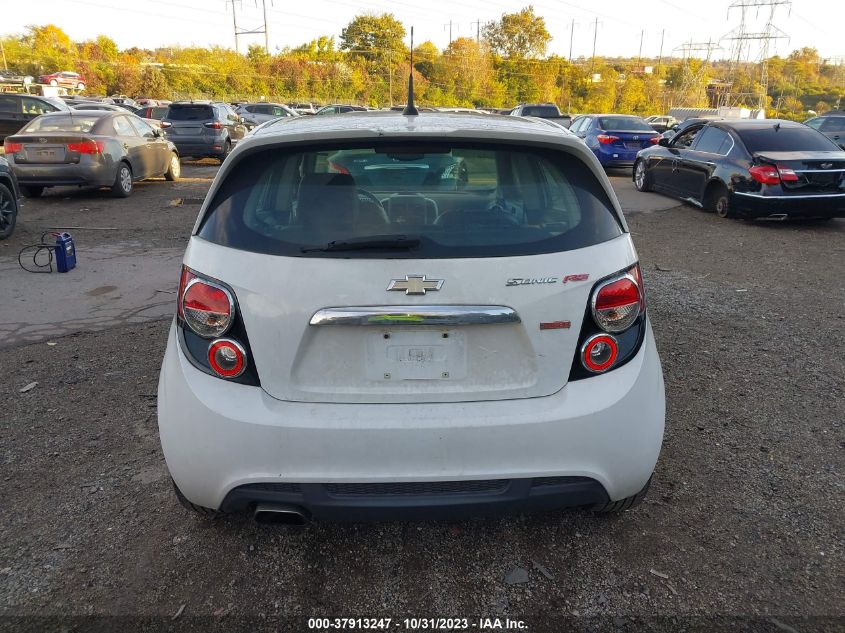 2013 CHEVROLET SONIC RS - 1G1JG6SB8D4211164