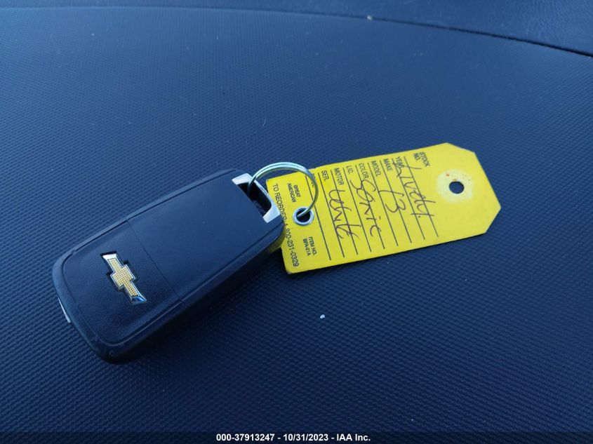 2013 CHEVROLET SONIC RS - 1G1JG6SB8D4211164