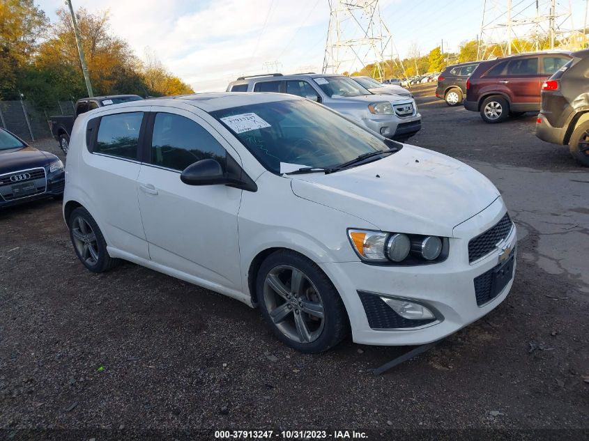 2013 CHEVROLET SONIC RS - 1G1JG6SB8D4211164