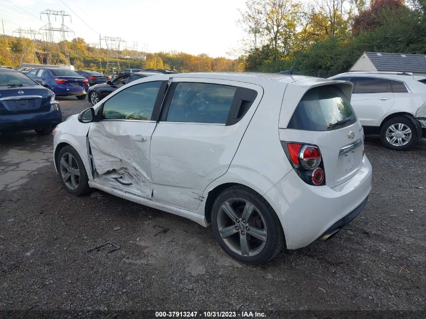 2013 CHEVROLET SONIC RS - 1G1JG6SB8D4211164