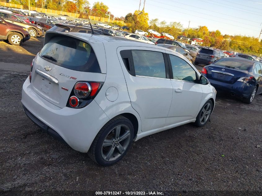 2013 CHEVROLET SONIC RS - 1G1JG6SB8D4211164