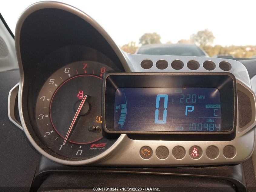 2013 CHEVROLET SONIC RS - 1G1JG6SB8D4211164