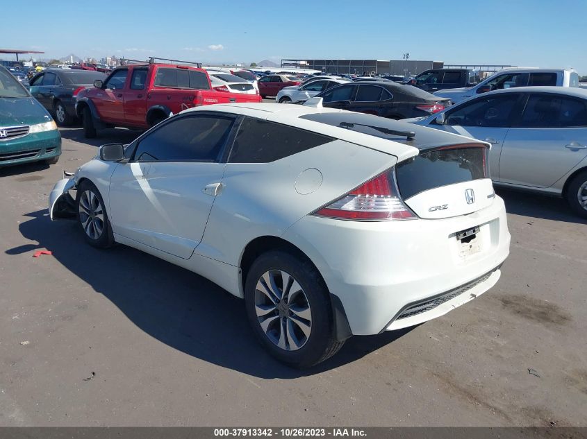 2013 HONDA CR-Z EX JHMZF1D66DS001477