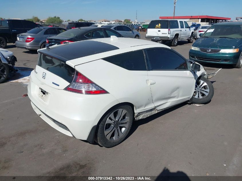 2013 HONDA CR-Z EX JHMZF1D66DS001477