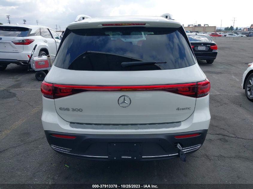 2023 MERCEDES-BENZ EQB 300 SUV 4MATIC W1N9M0KB9PN054414