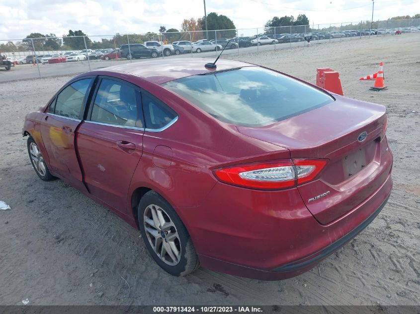 2014 FORD FUSION SE - 3FA6P0H74ER172729