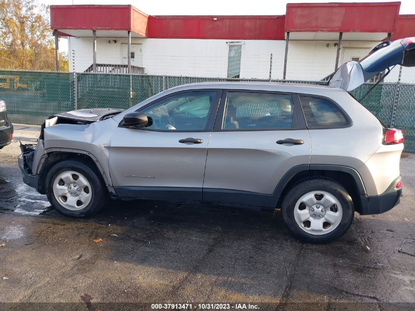2016 JEEP CHEROKEE SPORT - 1C4PJMAB1GW218393