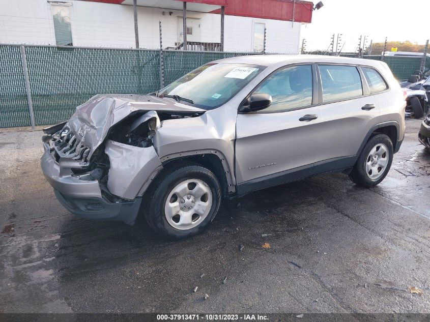 2016 JEEP CHEROKEE SPORT - 1C4PJMAB1GW218393