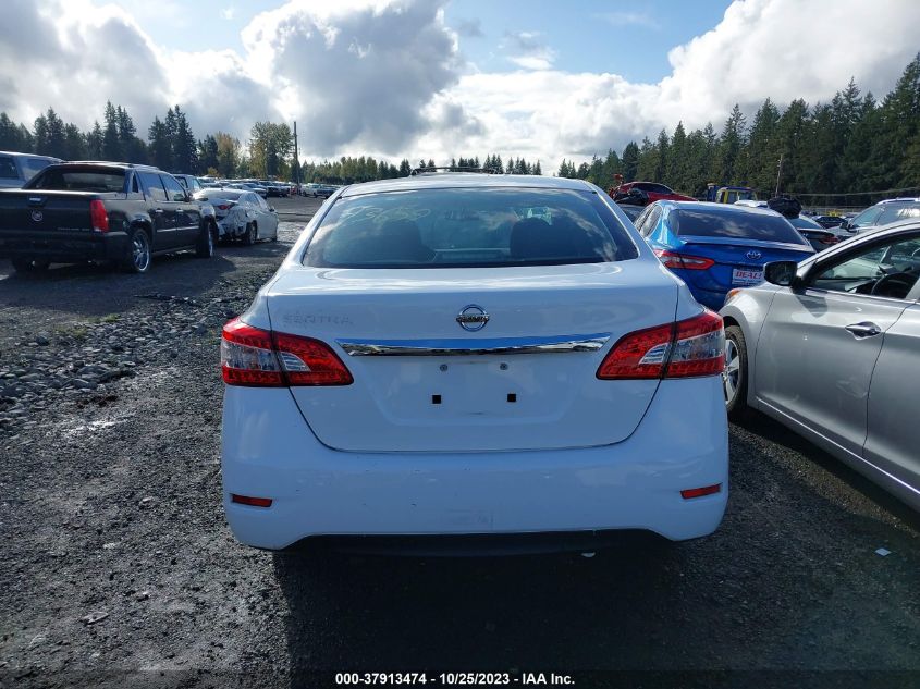 2015 NISSAN SENTRA S - 3N1AB7AP1FY358745