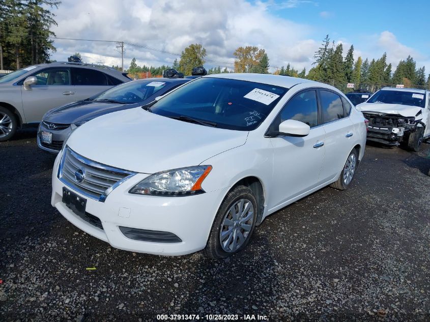 2015 NISSAN SENTRA S - 3N1AB7AP1FY358745