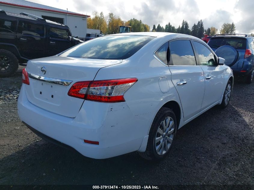 2015 NISSAN SENTRA S - 3N1AB7AP1FY358745