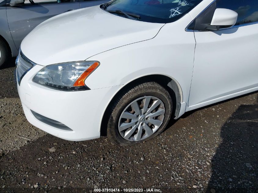 2015 NISSAN SENTRA S - 3N1AB7AP1FY358745