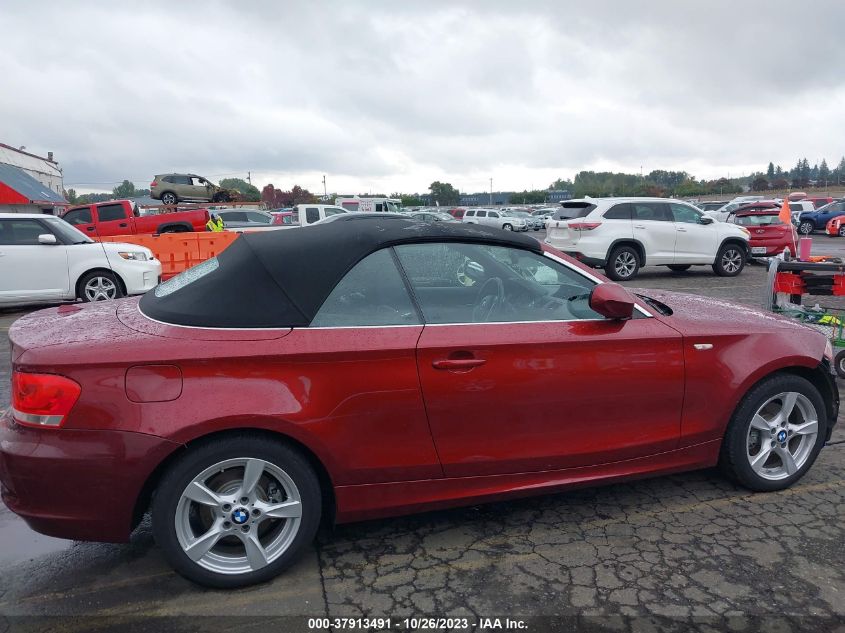 2013 BMW 128I - WBAUN1C54DVR00809