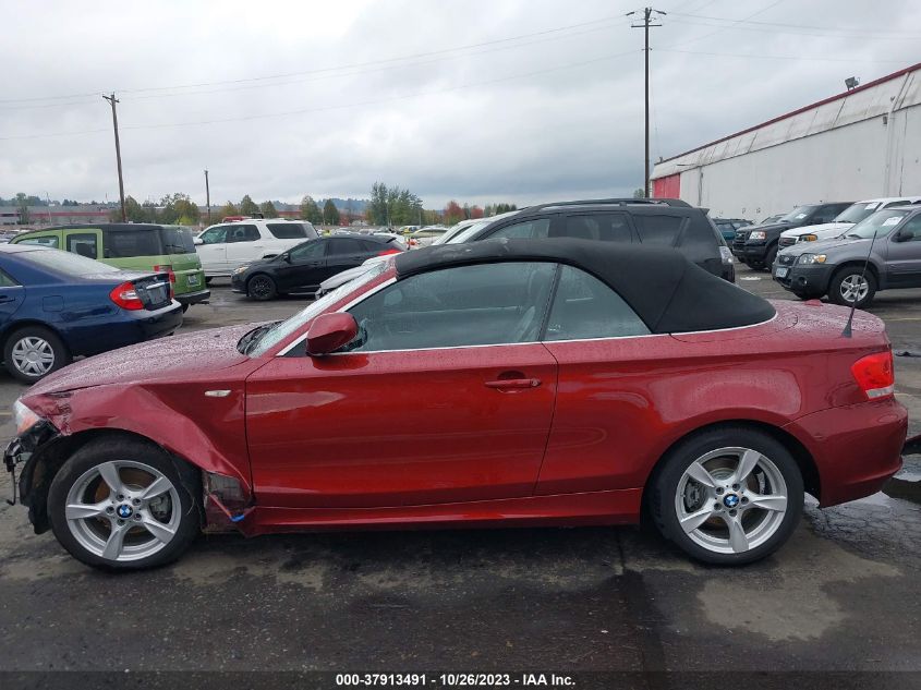 2013 BMW 128I - WBAUN1C54DVR00809