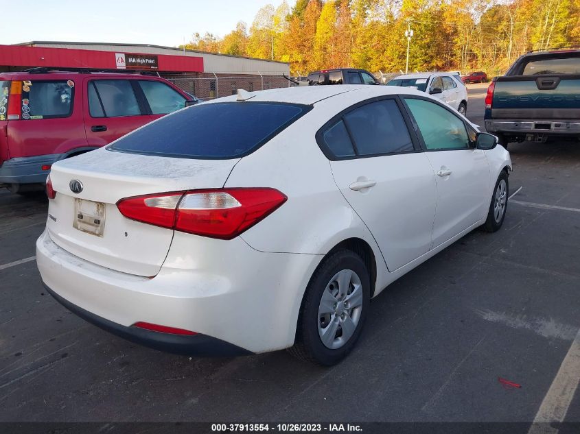 2014 KIA FORTE LX - KNAFK4A60E5061399