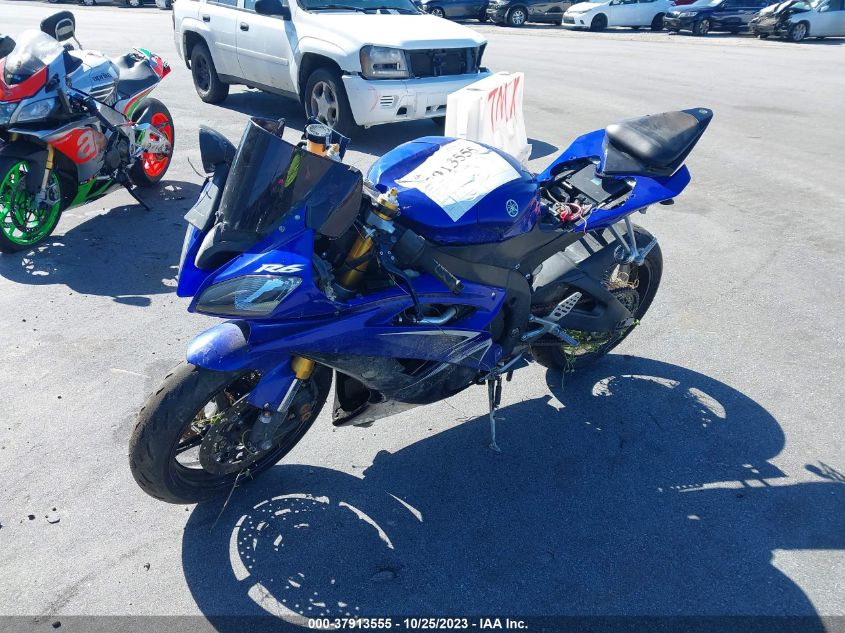 2009 YAMAHA YZFR6 - JYARJ16E39A010778