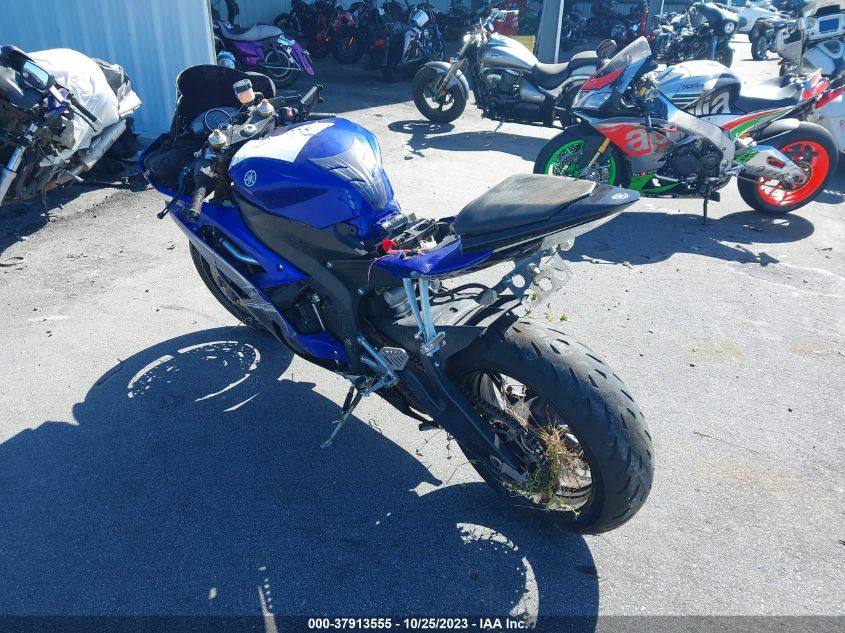 2009 YAMAHA YZFR6 - JYARJ16E39A010778