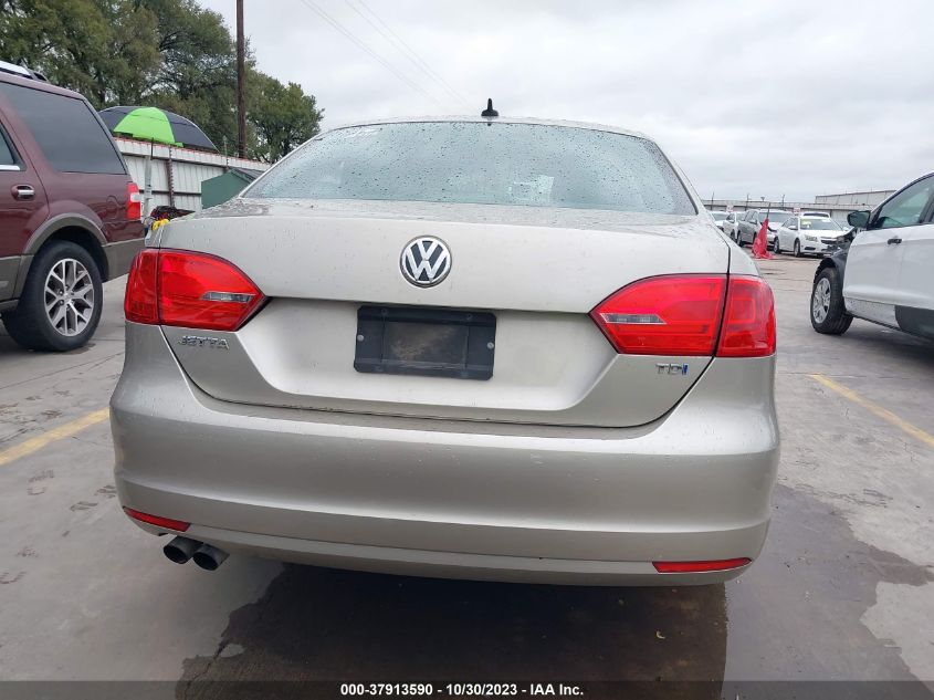 2013 VOLKSWAGEN JETTA SEDAN TDI 3VWLL7AJXDM285987