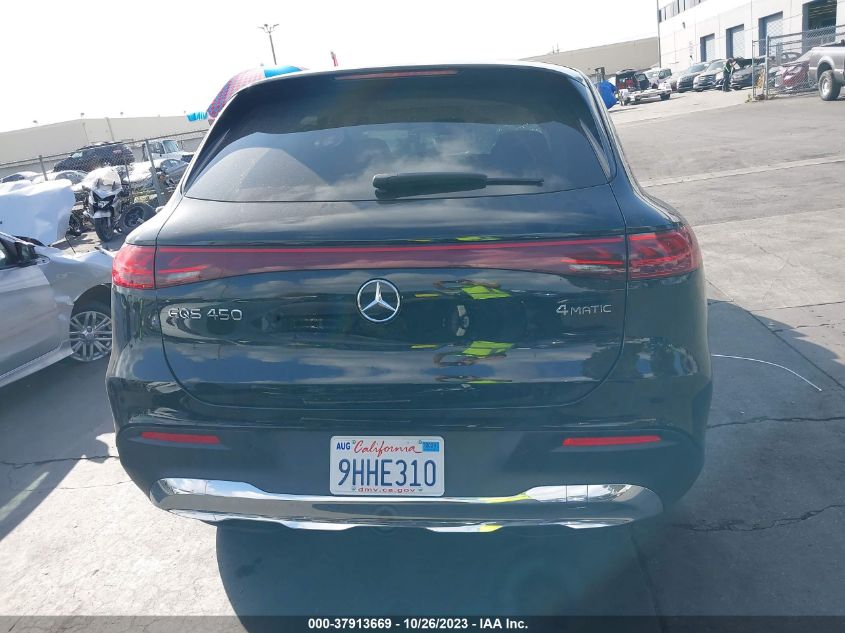 2023 MERCEDES-BENZ EQS 450 SUV 4MATIC - 4JGDM2EB2PA017751