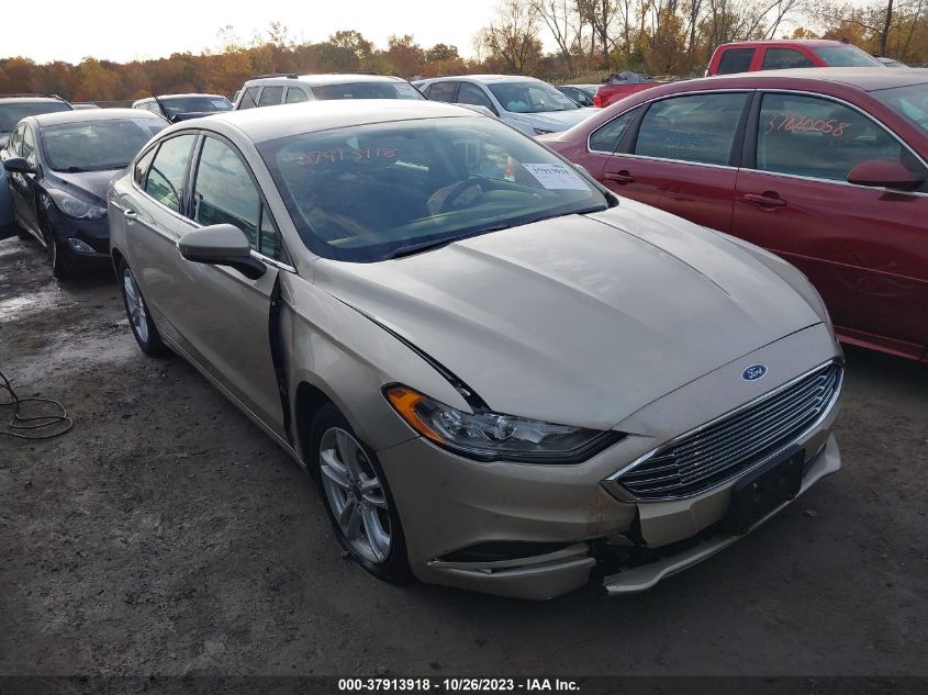 2018 FORD FUSION SE - 3FA6P0HD3JR239000