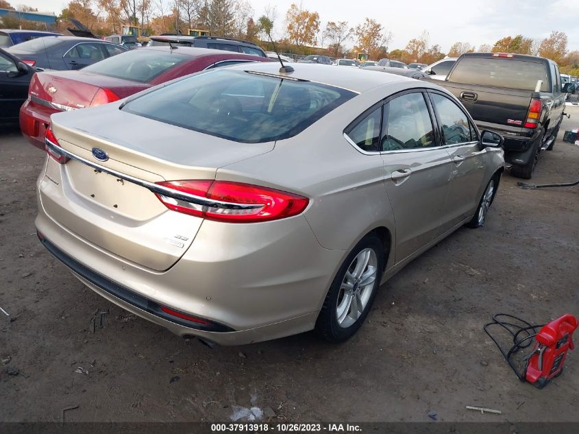 2018 FORD FUSION SE - 3FA6P0HD3JR239000