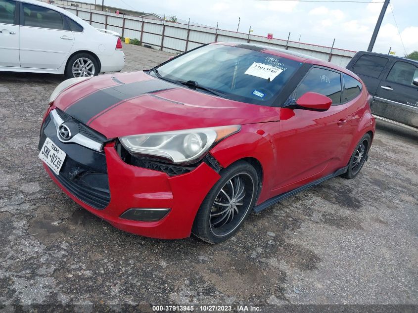 2014 HYUNDAI VELOSTER - KMHTC6AD2EU199816