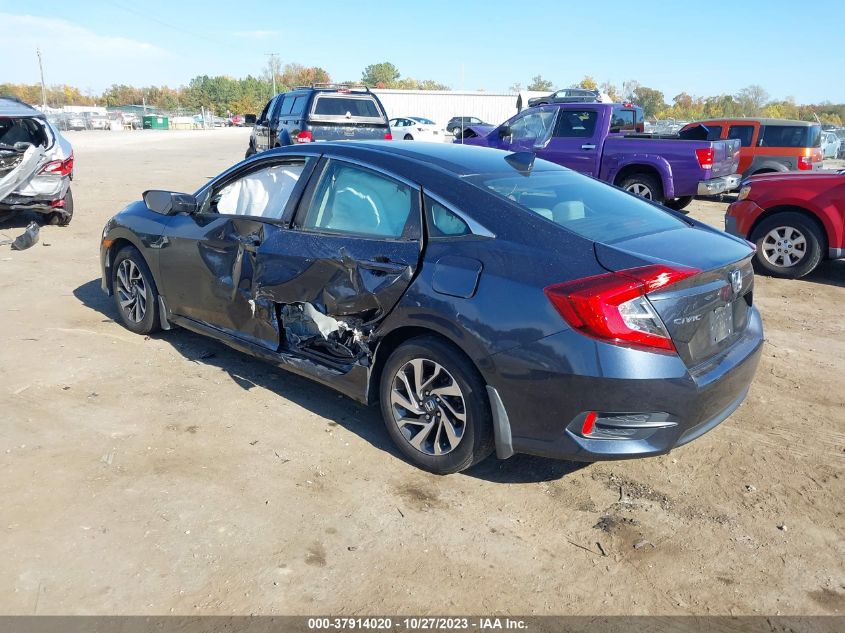 2017 HONDA CIVIC SEDAN EX - 19XFC2F71HE205489