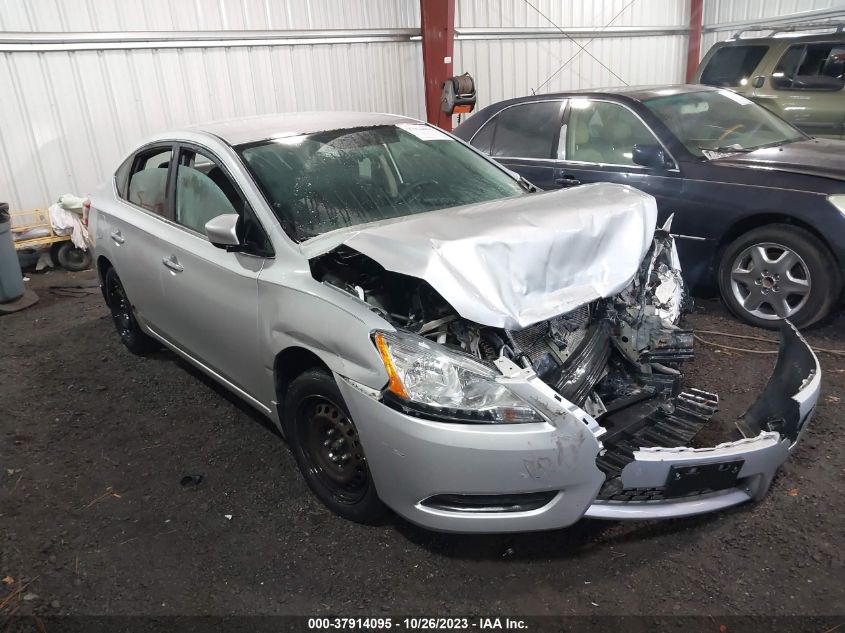 2015 NISSAN SENTRA S - 3N1AB7APXFY361465