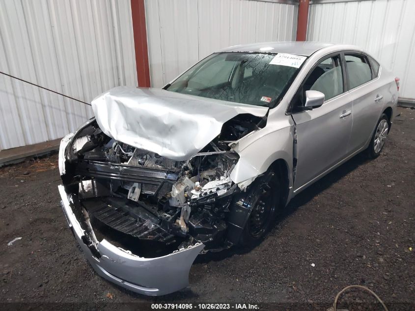 2015 NISSAN SENTRA S - 3N1AB7APXFY361465