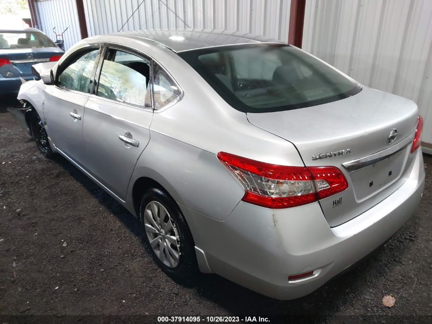 2015 NISSAN SENTRA S - 3N1AB7APXFY361465