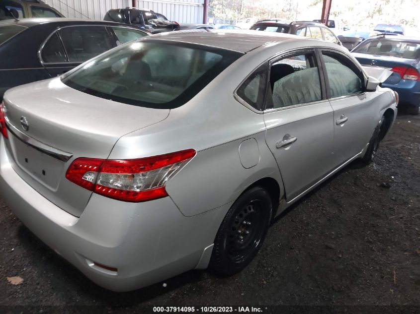 2015 NISSAN SENTRA S - 3N1AB7APXFY361465