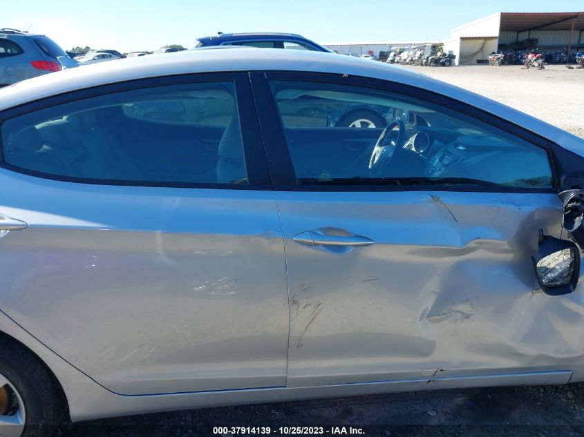 2013 HYUNDAI ELANTRA GLS - KMHDH4AE4DU571271