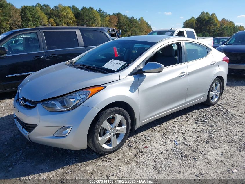 2013 HYUNDAI ELANTRA GLS - KMHDH4AE4DU571271