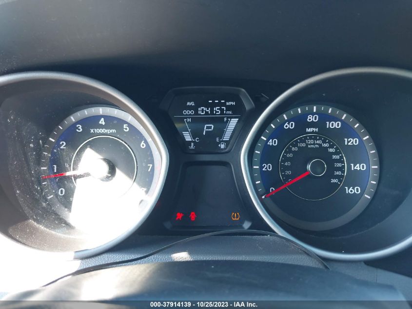 2013 HYUNDAI ELANTRA GLS - KMHDH4AE4DU571271