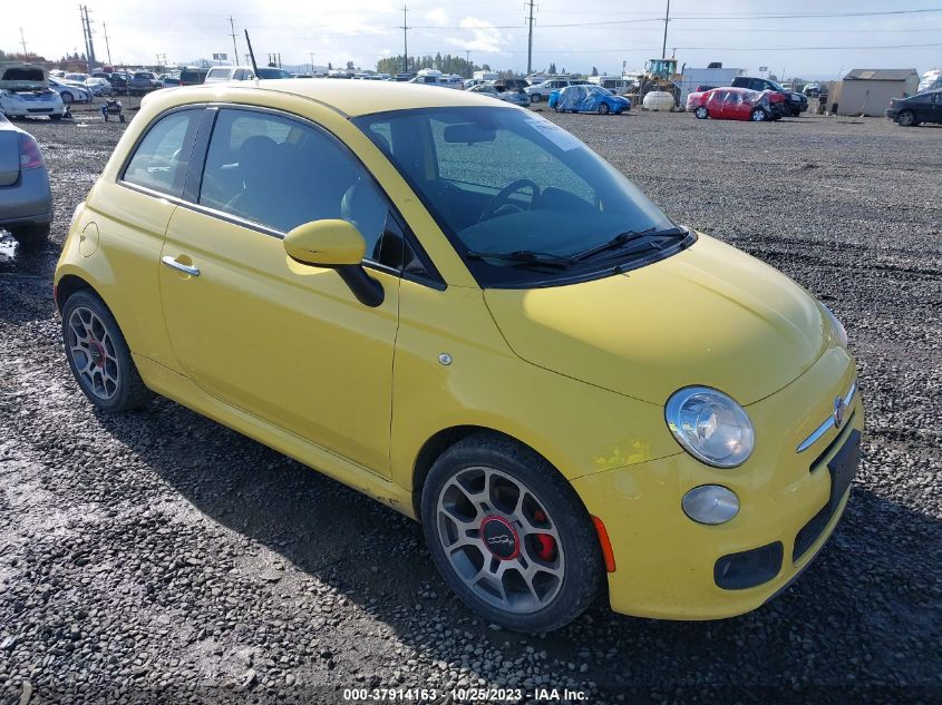 2014 FIAT 500 SPORT - 3C3CFFBR5ET279549