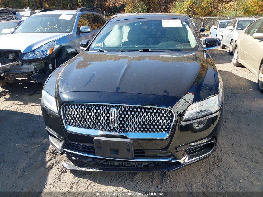 2017 LINCOLN CONTINENTAL RESERVE - 1LN6L9NP7H5607311